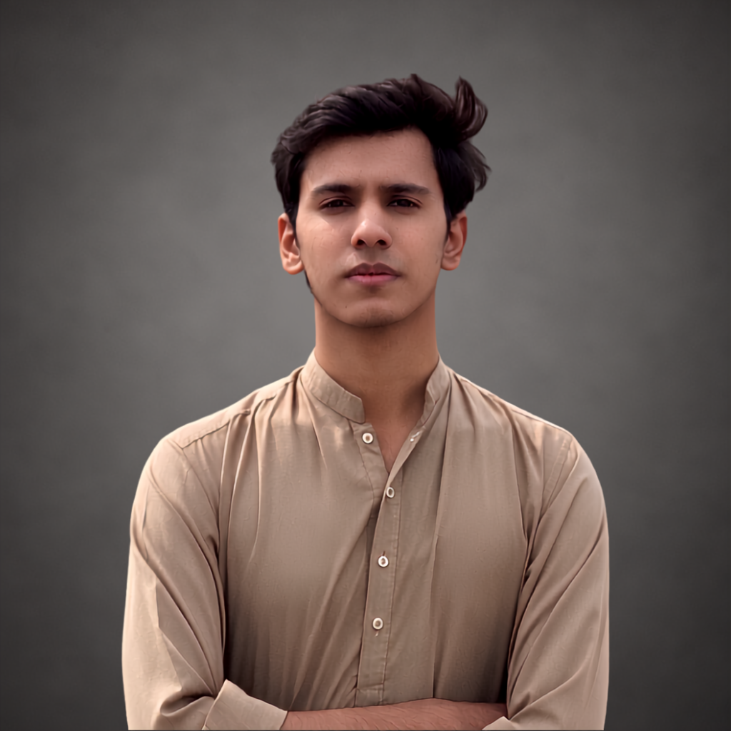 Portrait of Muhammad Talha, Bridge Homies Co-Founder and Director